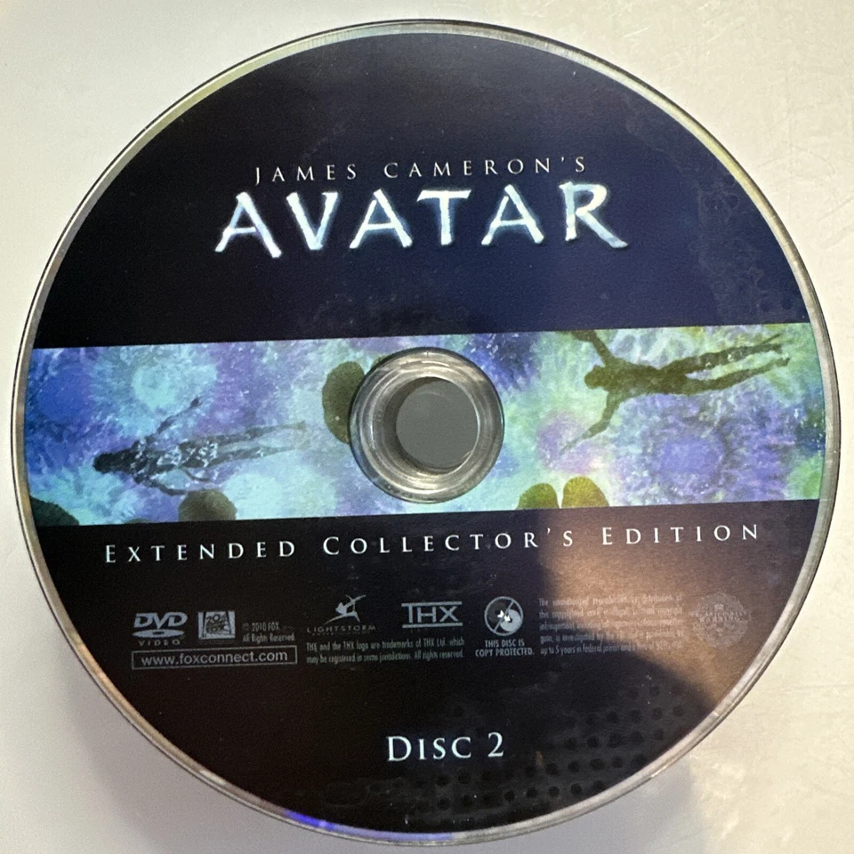 Avatar Extended Collector's Edition Disc 2 DVD Disc Only - Image 1 of 1