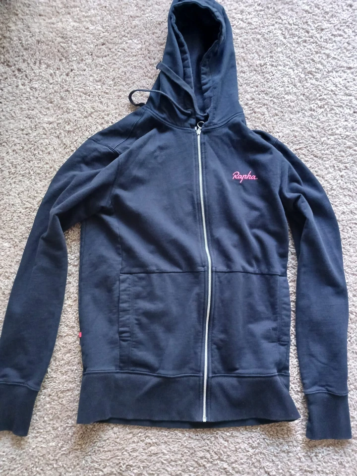 Rapha cycling hoodie black Size: Small No issue - Image 1 of 1