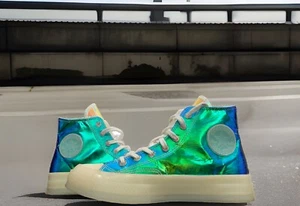 Zapatillas Converse Chuck Taylor All Star 70 HI Iridiscentes Para Mujer Talla 7/Hombre 5.5 - Imagen 1 de 16