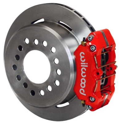 WILWOOD DISC BRAKE KIT,REAR PARKING BRAKE,71-74 AMC AMX,JAVELIN,11",RED CALIPERS Foto 1 de 3