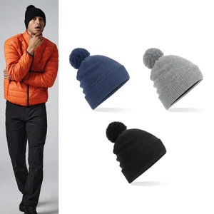 Gorro térmico repelente al agua Snowstar B502 - Beechfield suave invierno sombreros - Imagen 1 de 11