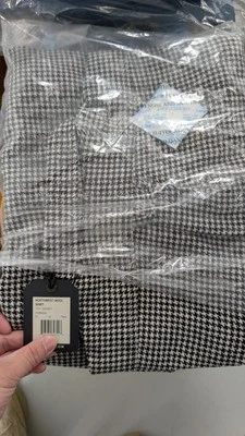 NWT Filson Northwest Wool Shirt 20233071 White Black Houndstooth Mens Small - Image 1 of 3