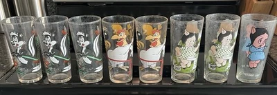 Juego de 8 vasos Looney Tunes Pepsi Collector Series. Ver descripción Foto 1 de 4