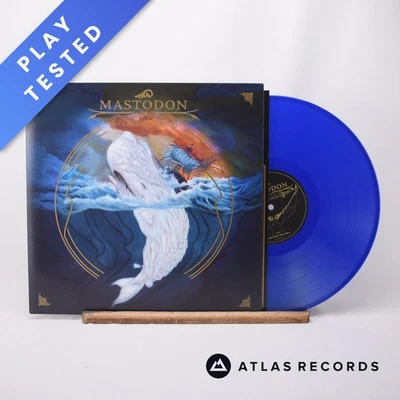 Mastodon Leviathan Blue Lyric Sheet Repress LP Album Vinyl Record - NM/NM - Image 1 of 4