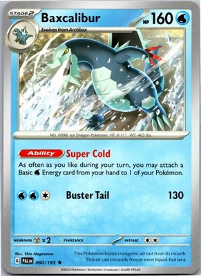 Baxcalibur - - Deck Exclusives 060/193 - Promo - NM Pokémon TCG - Image 1 of 2