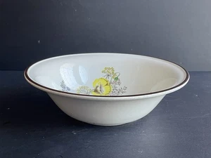 ARKLOW Honey Stone 9 1/2” Servin Bowl Bonnie Bloom 8169 Cream Brown Trim Ireland - Bild 1 von 6