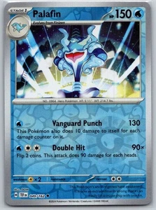 Palafin 049/162 Reverse Holo SV05: Temporal Forces NM - Picture 1 of 2
