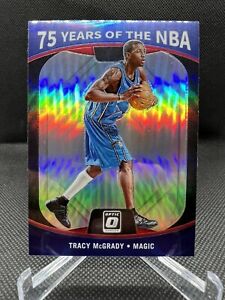 2021-22 Donruss Optic Tracy McGrady Holo Prizm 75 Years Of The NBA #42 L367