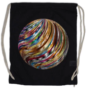 DISCO BALL Turnbeutel Retro Light Oldies Music Rave Cyber Dance Mirror Ball - Picture 1 of 1