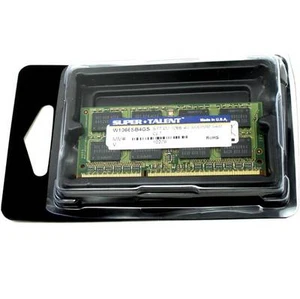 New Super Talent DDR3-1066 SODIMM 4GB Samsung Chip Notebook Memory W1066SB4GS - Picture 1 of 1