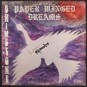 BRIMSTONE: paper winged dreams BRIMSTONE 12" LP 33 RPM