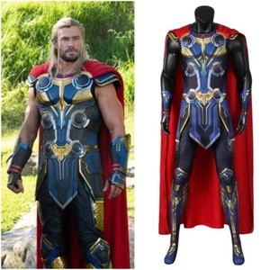 Thor: Love and Thunder Thor Costume Cosplay Suit Ver2 Handmade Fullset Halloween - Picture 1 of 11