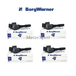 BorgWarner 4 pcs Ignition Coils 04E905110F for AUDI A3 A4 A5 Q2 VW Tiguan Jetta - Picture 1 of 2