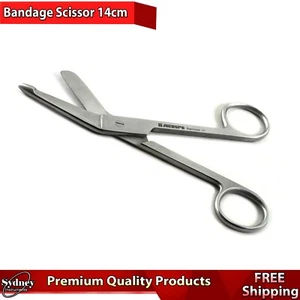 Medical Lister Bandage Scissor Autoclaveable First Aid Veterinary Suture Lab - Picture 1 of 4
