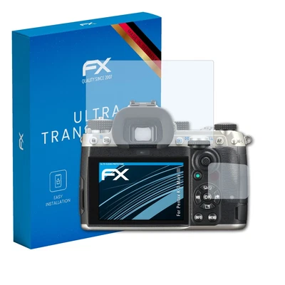 atFoliX 3x Screen Protection Film for Pentax K-3 Mark III Screen Protector clear - Image 1 of 4