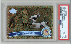 2011 TOPPS COGNAC DIAMOND ANNIVERSARY HONUS WAGNER CARD PIRATES PSA 10 LOW POP - Picture 1 of 2
