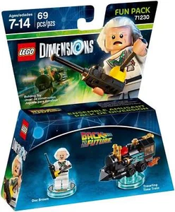LEGO 71230 Dimensions Doc Brown Fun Pack BTTF Back to the Future - Picture 1 of 2