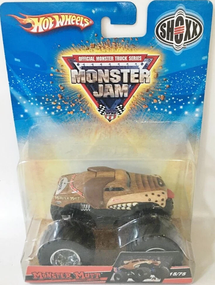 Hot Wheels Monster Jam Monster Muttt Shoxx 2009 15/75 nuevo paquete sellado Foto 1 de 1