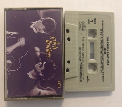 The Everly Brothers - EB 84- Cassette Tape 1984 Mercury - Image 1 of 4