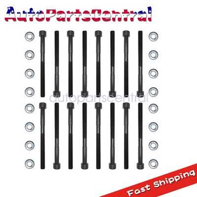 10Pcs Head Bolt Kit Fits 2005-2014 Toyota 4Runner Tundra Tacoma Avalon - Image 1 of 4