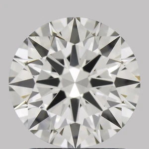 Round Cut Lab Grown CVD Diamond H Color, VS2 Clarity 0.23 Carat - Picture 1 of 3