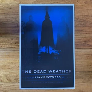 The Dead Weather Sea Of Cowards Promo Poster 2010 Third Man Records Jack White - Picture 1 of 1