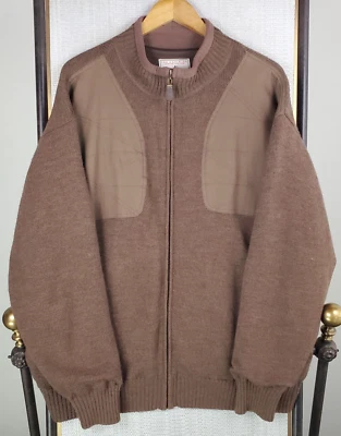 ORVIS UPLAND COLLECTION Talla XL Para Hombres 100% Lana A Prueba de Viento Chaqueta Suéter Caza Foto 1 de 4