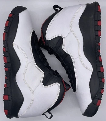 Air Jordan 10 Retro GS Chicago 2012 310806-100 Talla 5Y Nuevo en caja DS NUEVO RARO Foto 1 de 4