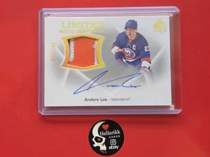2021-22 Anders Lee SP Authentic Limited Material /100 Auto Patch #LAM-AL UD - Picture 1 of 2