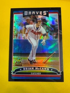 67845 2006 Topps Chrome Black Refractors #174 Brian McCann Braves #55/549 - Bild 1 von 3
