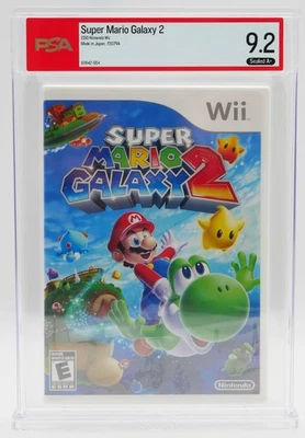 Super Mario Galaxy 2 | Nintendo Wii | Saldato NUOVO SIGILLATO WATA PSA 9.2 A+ - Immagine 1 di 2
