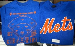New York Mets 1986 Weltmeister T-Shirts Erwachsene Large - Bild 1 von 1