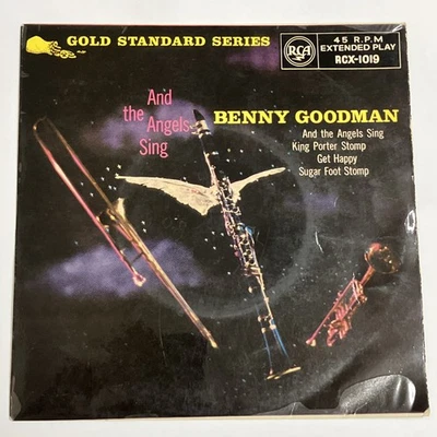 Benny Goodman And His Orchestra – And The Angels Sing - RCA Victor 7" Vinyl EP Foto 1 de 4
