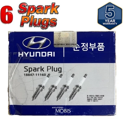 6x Spark Plugs New Iridium for denso For FK16HQR11 18845-11160 Ignition - Image 1 of 4