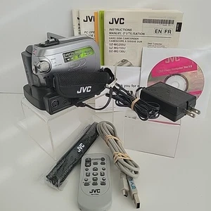 JVC HDD Hybrid Everio GZ-MG155U videocamera disco rigido 30 GB mega pixel docking - Foto 1 di 20