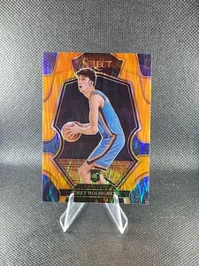 2022-23 Panini Select - Premier Level Orange Flash Prizm #196 Chet Holmgren (RC) - Imagen 1 de 2