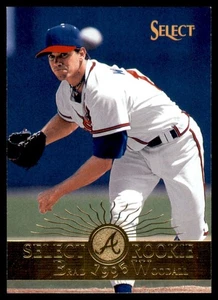 1995 Select #199 Brad Woodall RC Braves - Picture 1 of 2