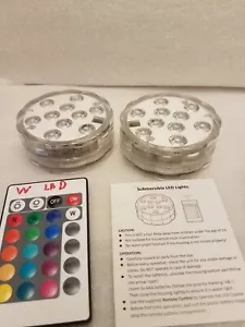 Submersible LED Lights, Pack Color Changing B - Picture 1 of 3