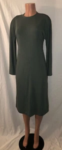 **Exclusive Classic Toasted Olive Green Casual Ann Taylor Dress~Size 2** - Picture 1 of 6