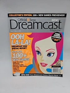 Official SEGA Dreamcast Magazine Issue 4 March 2000 Ulala Code Veronica Shenmue - Foto 1 di 2