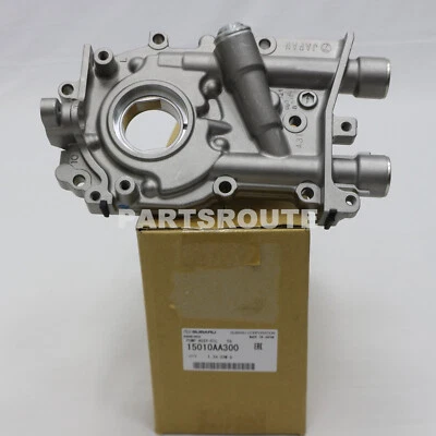 Bomba de óleo Subaru Legacy Outback Impreza WRX STI Baja Forester fabricante de equipamento original 15010AA300 - Imagem 1 de 4