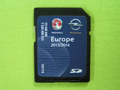 SD KARTE NAVIGATION OPEL NAVI 900 EUROPA 2014 CASCADA ZAFIRA ASTRA J INSIGNIA - Bild 1 von 2
