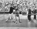 Heavyweight Champion Primo Carnera Sparring With Jojo 1930s Boxing Photo