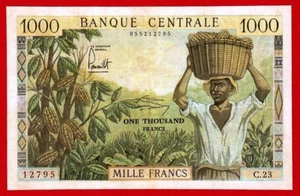CAMERUN, 1000 Francs, 1962, Escaso - Imagen 1 de 2