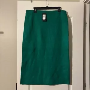 NWT City Chic Women's Plus Size Maddie Skirt, Greenstone, SZ M (18) - Picture 1 of 7