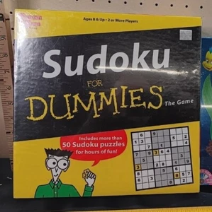 Sudoku for Dummies The Game by University Games Family Fun Board Game NEW - Picture 1 of 1