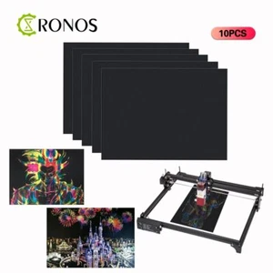10pcs Laser Engraver Magic Color Rainbow Scratch Art Paper Card Set Random Color - Picture 1 of 7