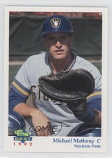1992 Classic Best Stockton Ports Mike Matheny Michael Matheny #15