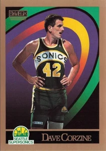 1990-91 SkyBox #417 DAVE CORZINE Seattle SuperSonics - Picture 1 of 2
