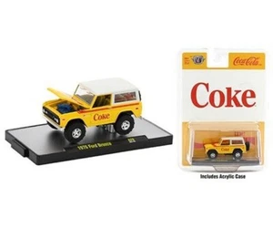 M2 Machines Coca-Cola 52500-A28-23-14 1976 Ford Bronco Coke Diecast Car - Picture 1 of 1